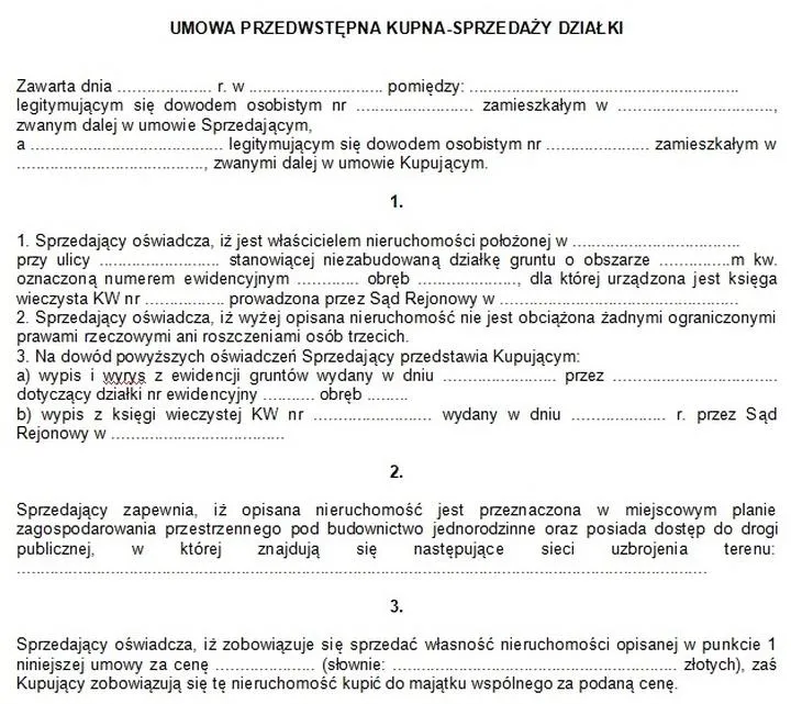 Praktyczny przewodnik po najlepszych wzorach umowy sprzedaży działki i przedwstępnej - porady i przykłady
