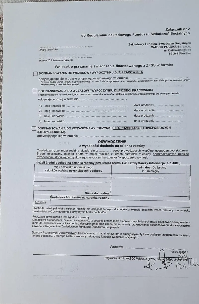 Dochód brutto do ZFŚS