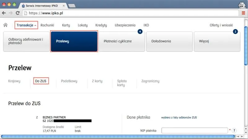 Godziny księgowania w PKO BP