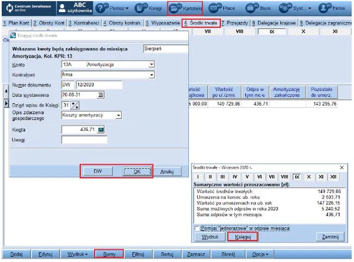 Korekta odpisów aktualizujących krok po kroku