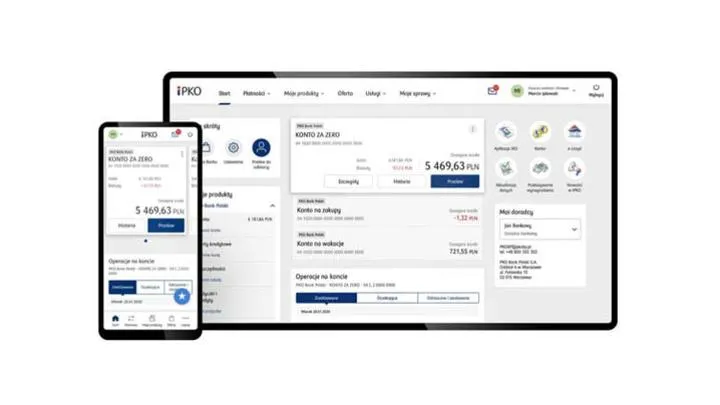 Responsywność iPKO na różnych urządzeniach