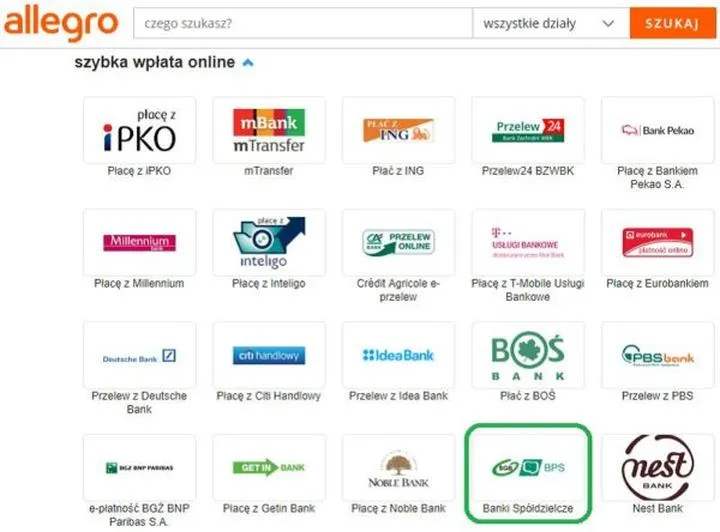 Szybkie transfery środków